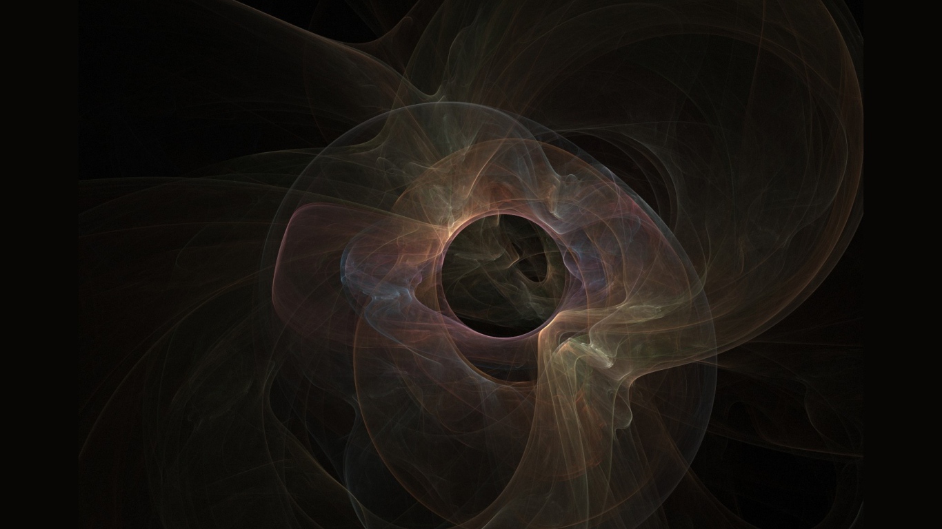 Фантастические абстрактные изгибы