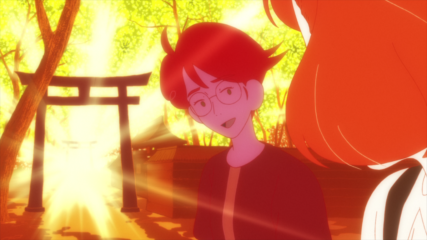 Акаши из аниме The Tatami Galaxy