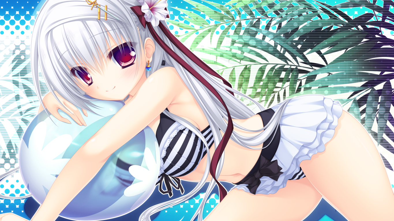 Аниме девушка в купальнике, Justy x Nasty