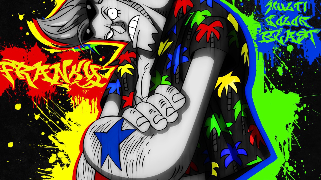 Персонаж Франки из аниме Большой куш