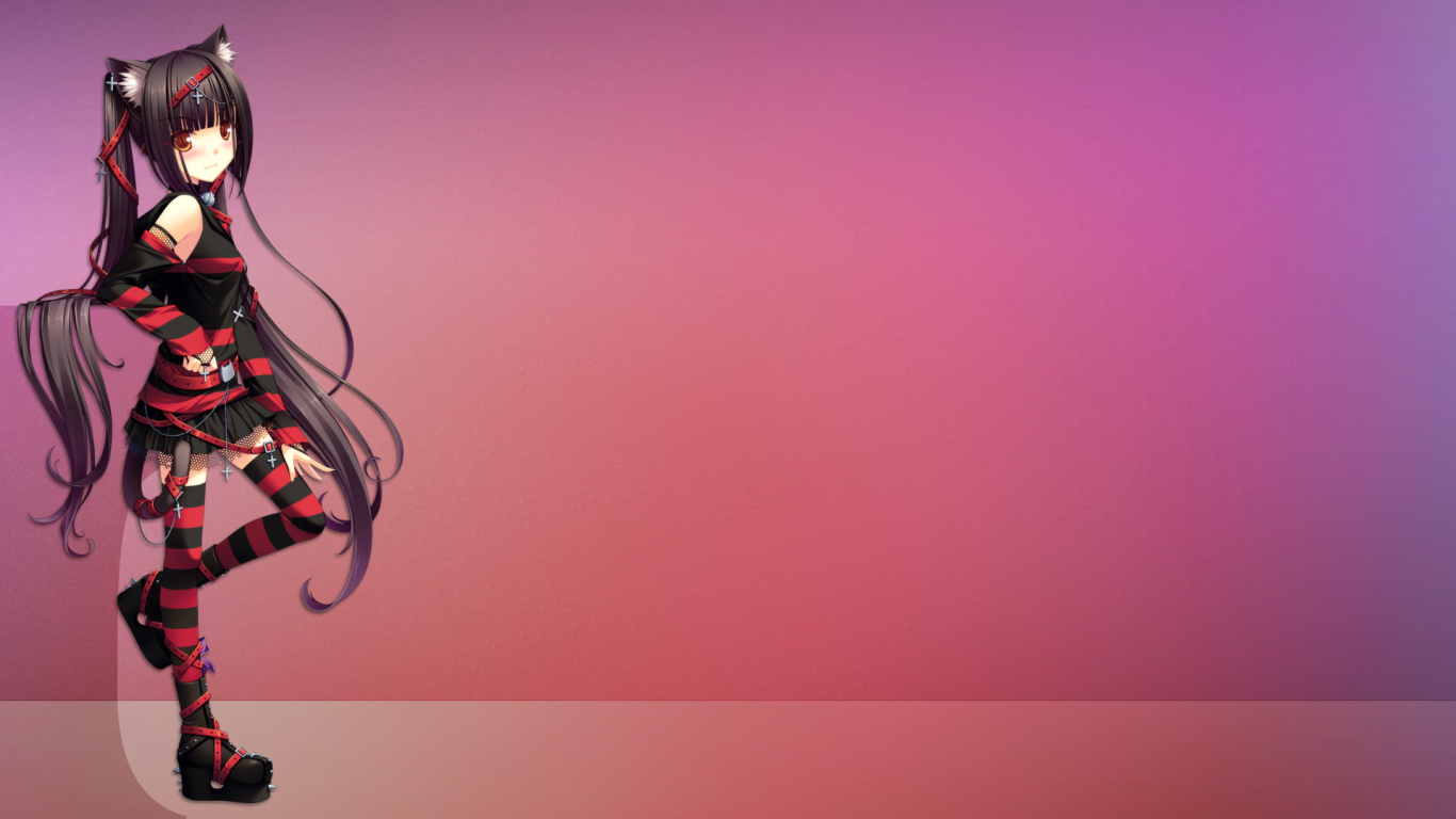 Шоколадка, девушка аниме