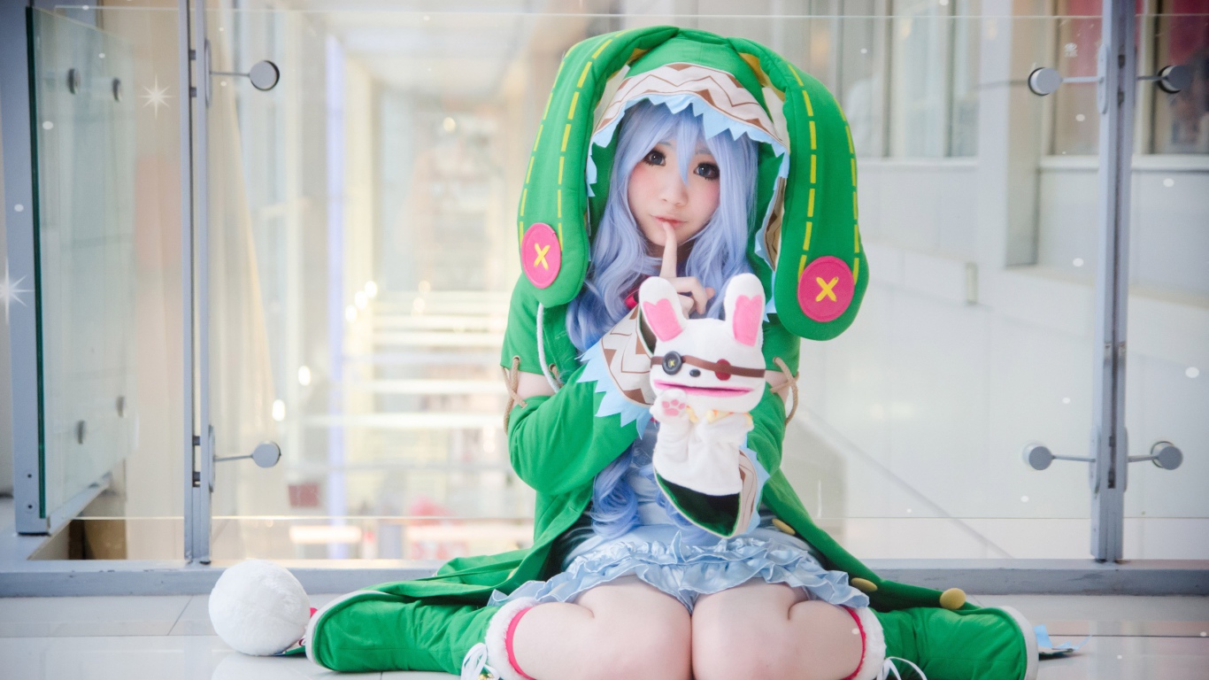 Милая гейша из аниме Date A Live