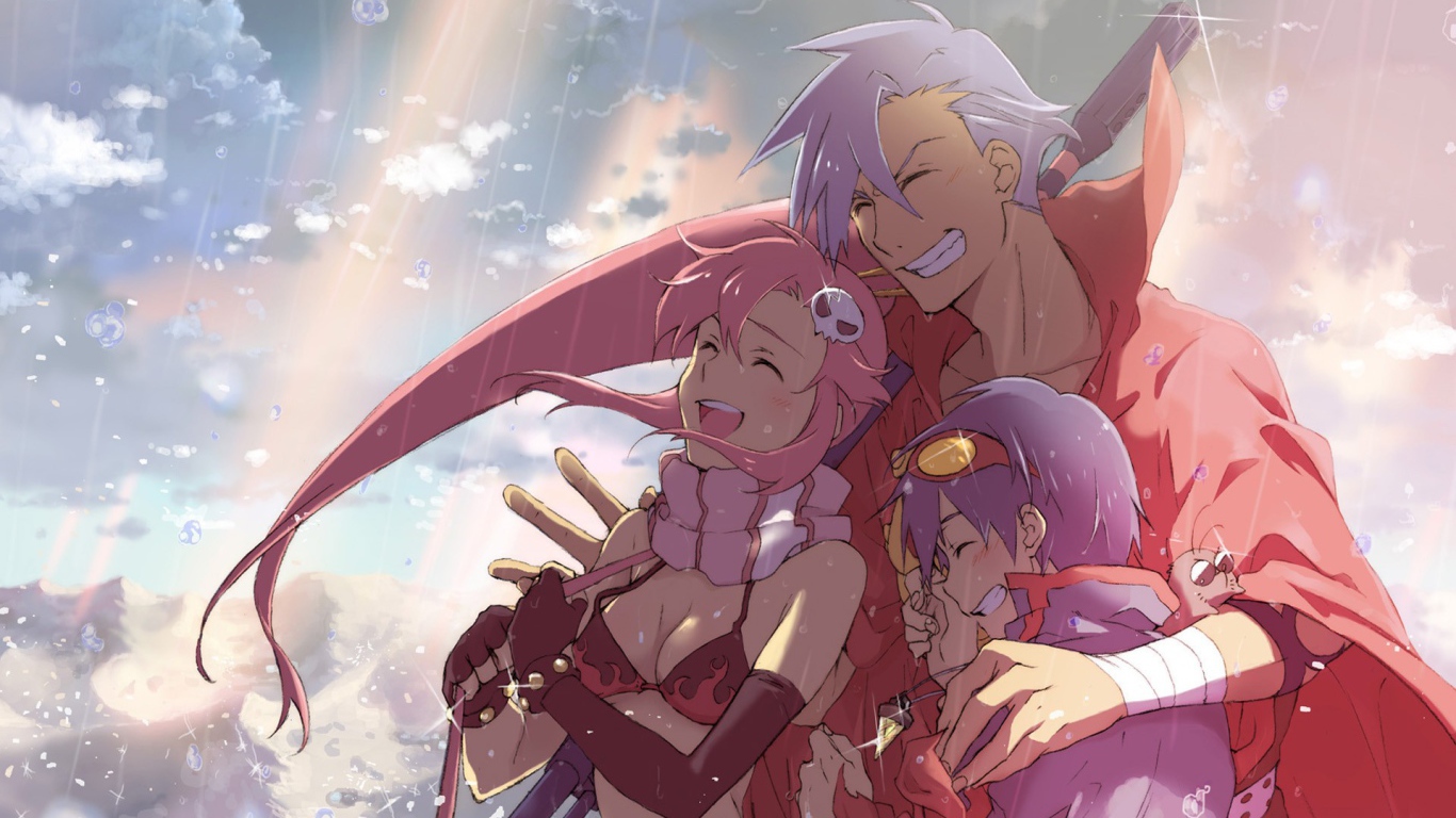 Семья из аниме Гуррен-Лаганн