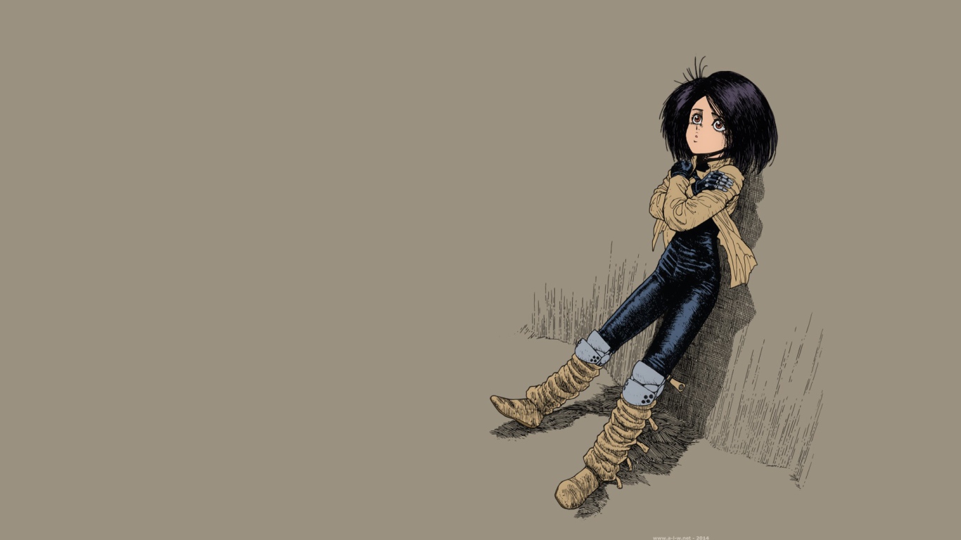 Галли из аниме Battle Angel Alita