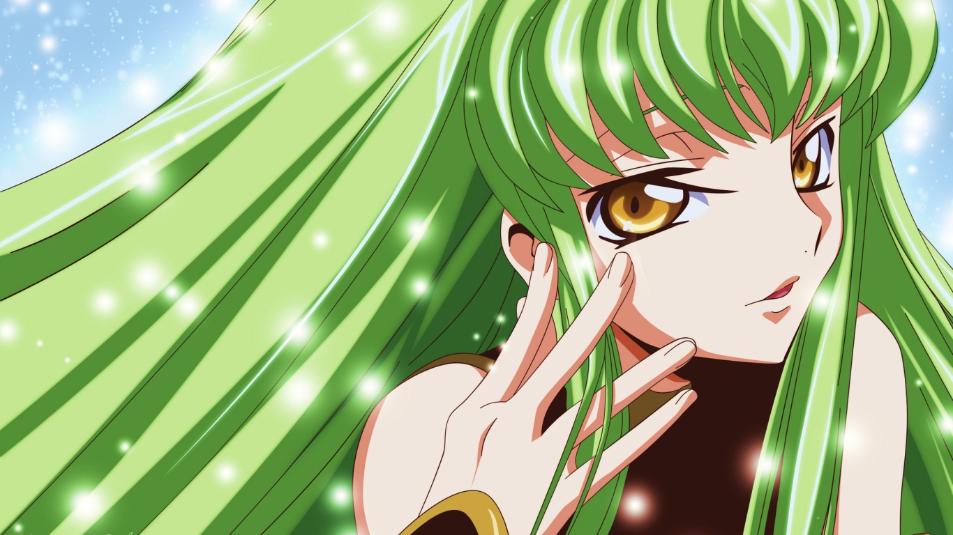 Зеленоволосая девушка аниме, Code Geass