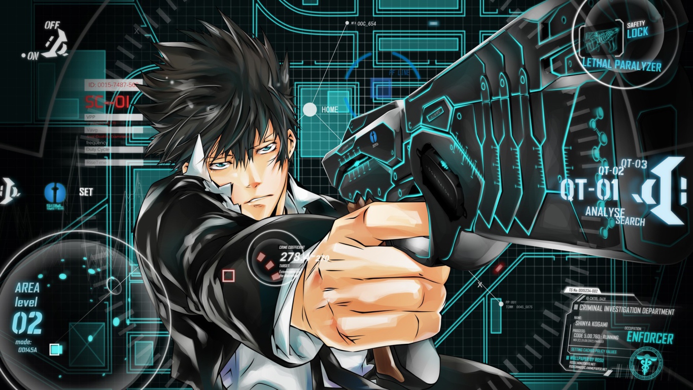 Когами из аниме Psycho-Pass