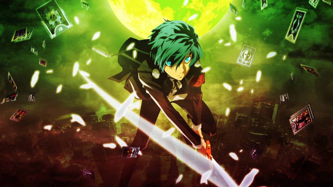 Парень из аниме Persona 3