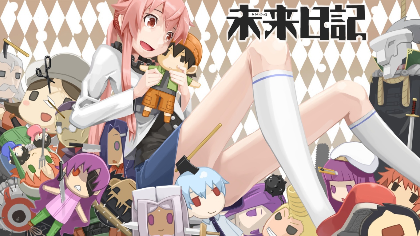 Манга аниме Яндере