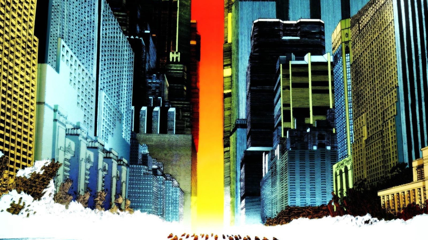 Новый Токио в аниме Акира