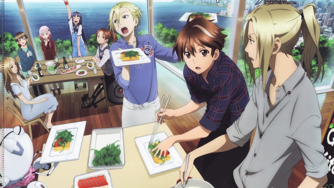 Люди в кафе, аниме Корона грешника