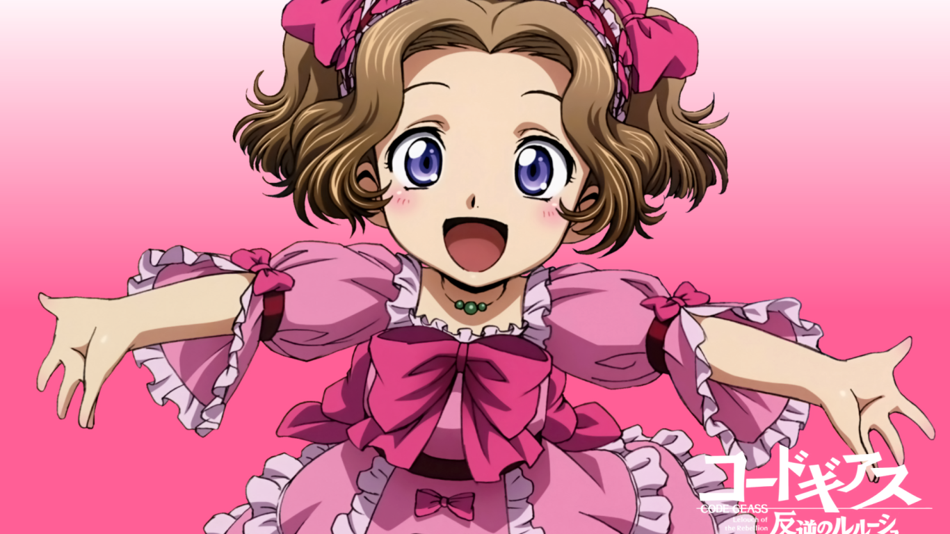 Розовая малышка из аниме Code Geass