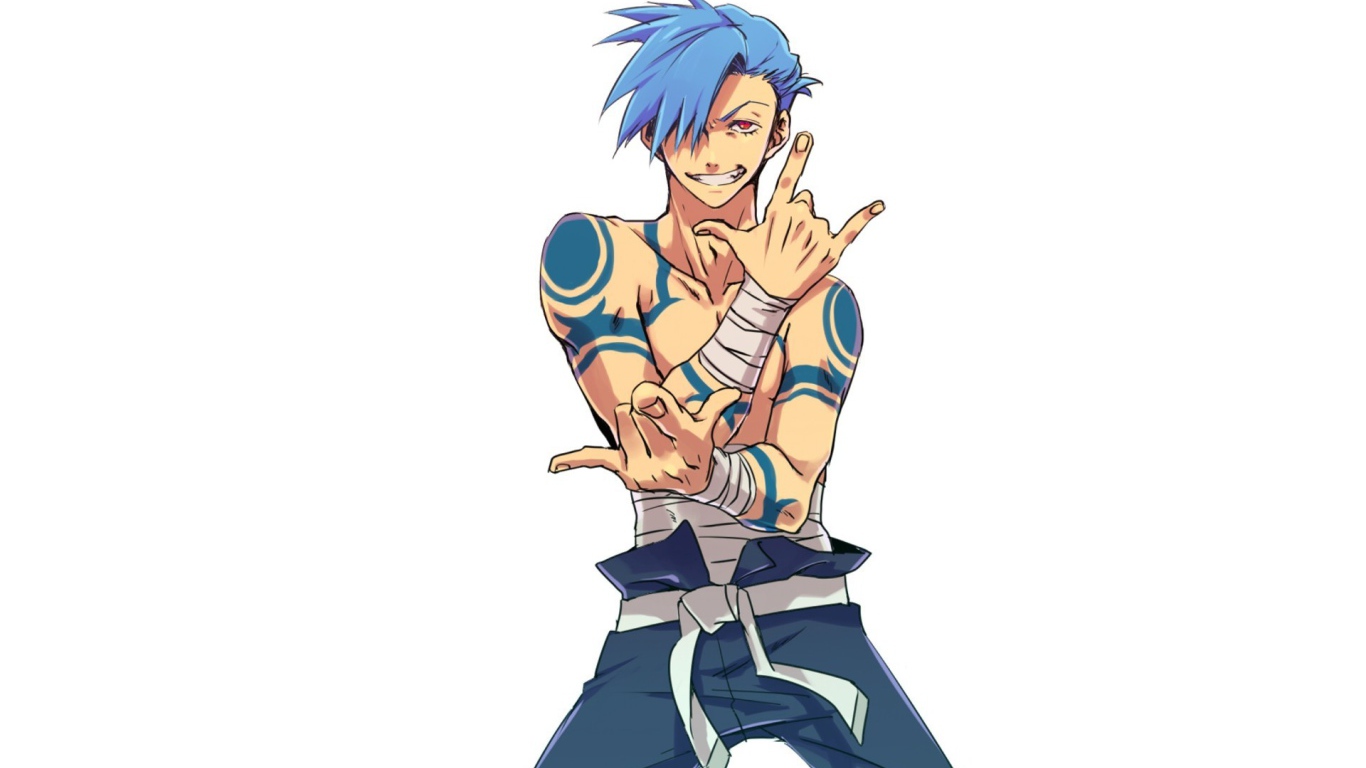 Парень из аниме Гуррен-Лаганн