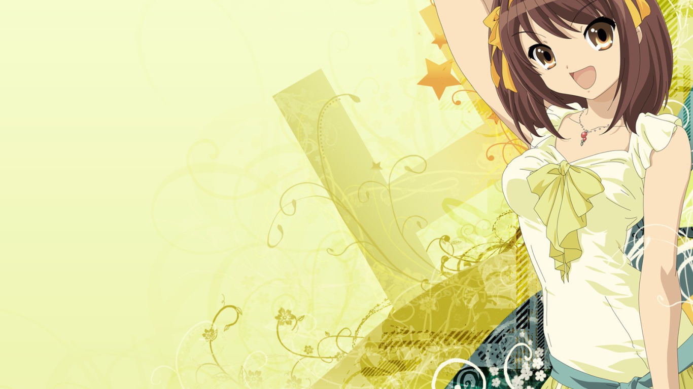 Героиня аниме Харухи Судзумия