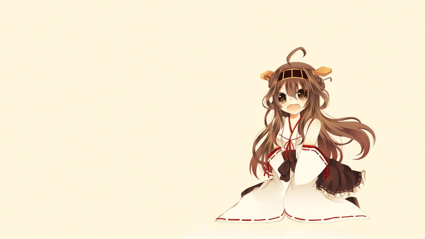 Злая девушка, аниме Kongou