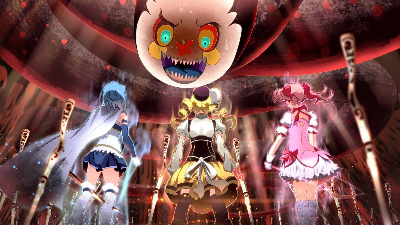 Колдуньи из аниме Девочка-волшебница Мадока