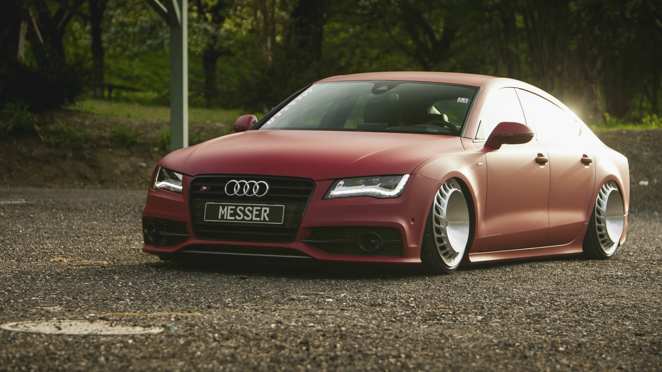 Delicious red Audi S7
