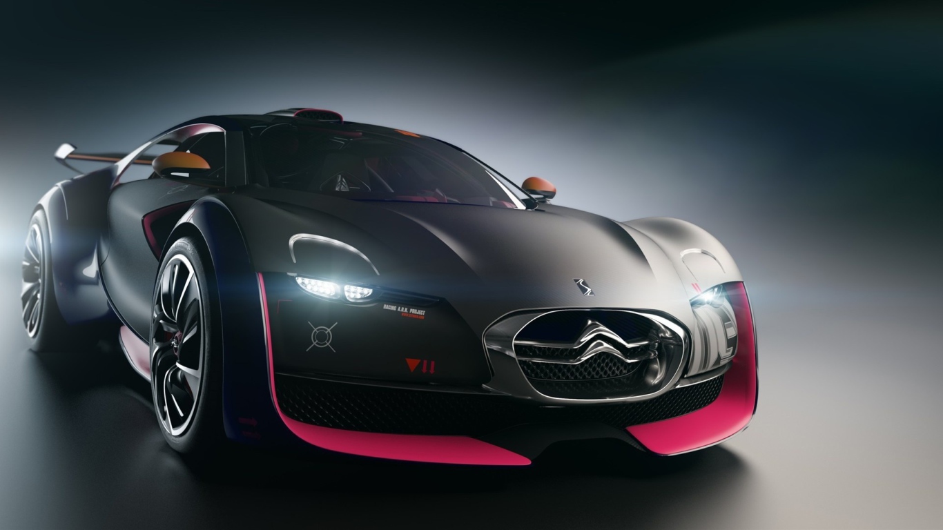 Спортивный суперкар Citroen Survolt