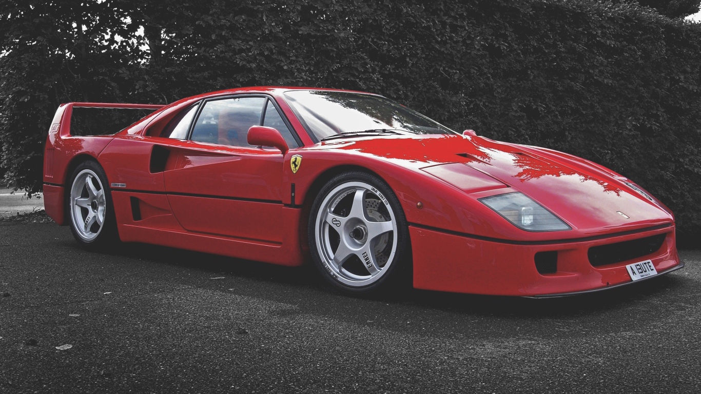 Красный феррари ф40
