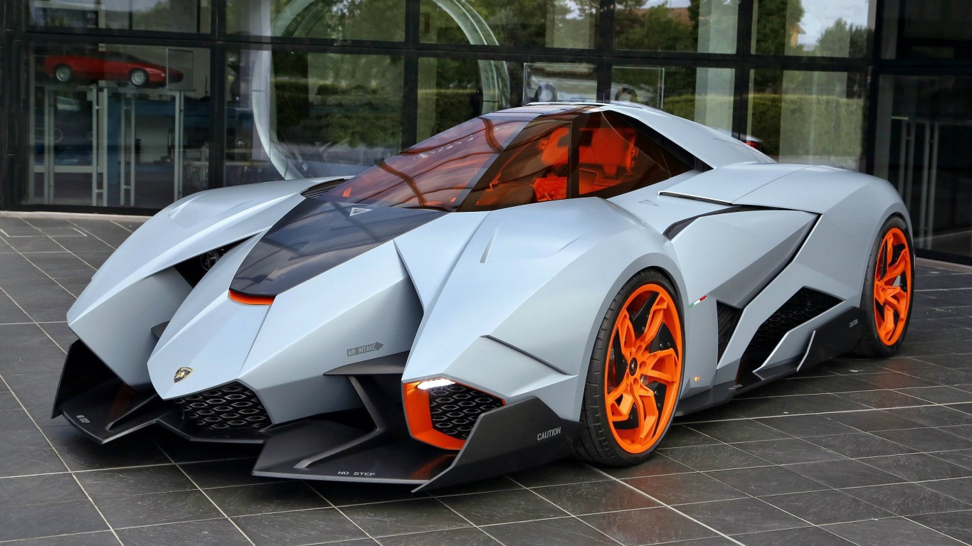 Невероятный автомобиль Lamborghini Egoista