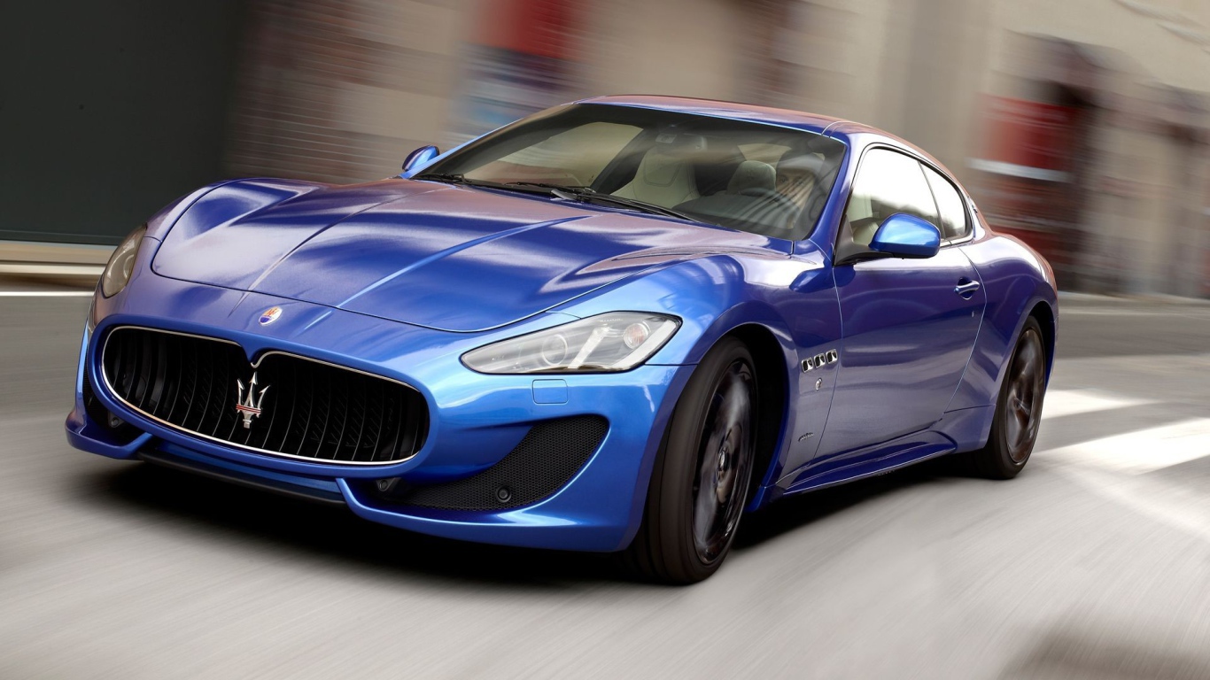 Fast car Maserati