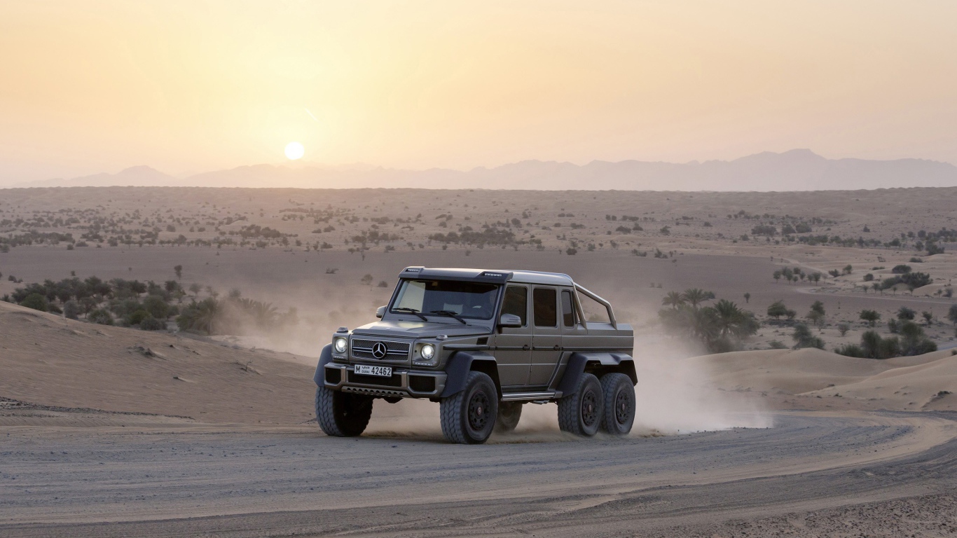 Трехосный Мерседес Gelenvagen