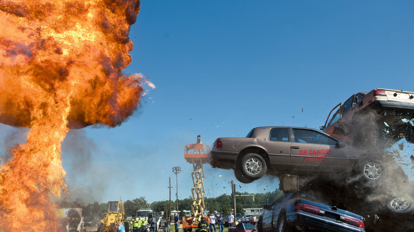 Работа каскадеров