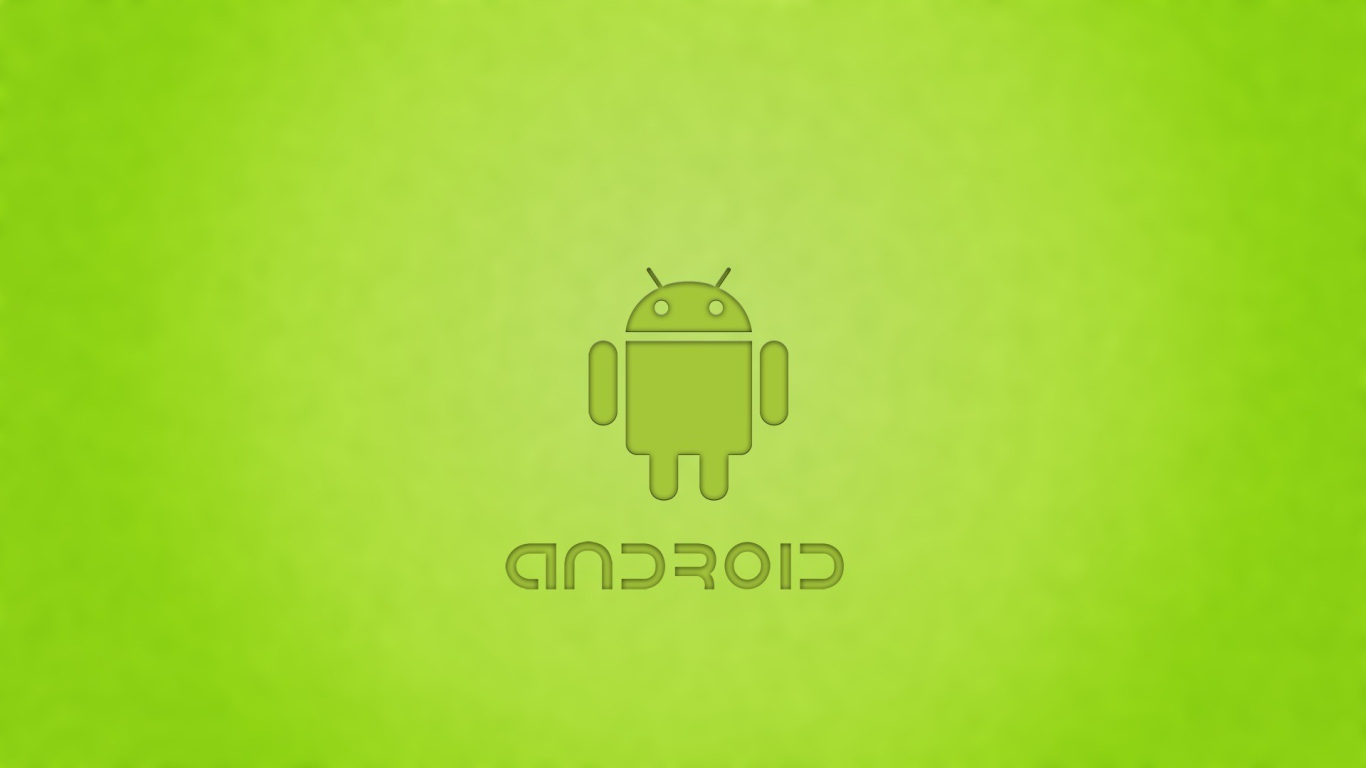 Фигурка Андроид, зеленый фон