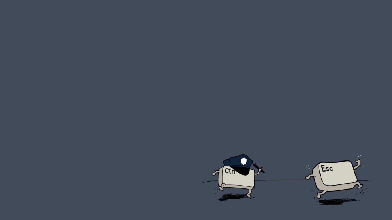 Кнопка полицейский гонится за кнопкой нарушителем