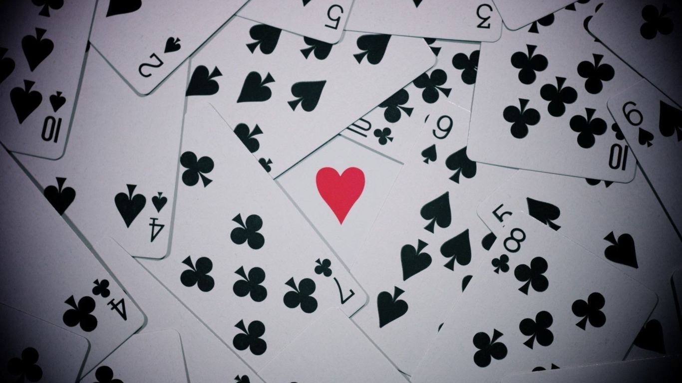 Чирва среди карт других мастей