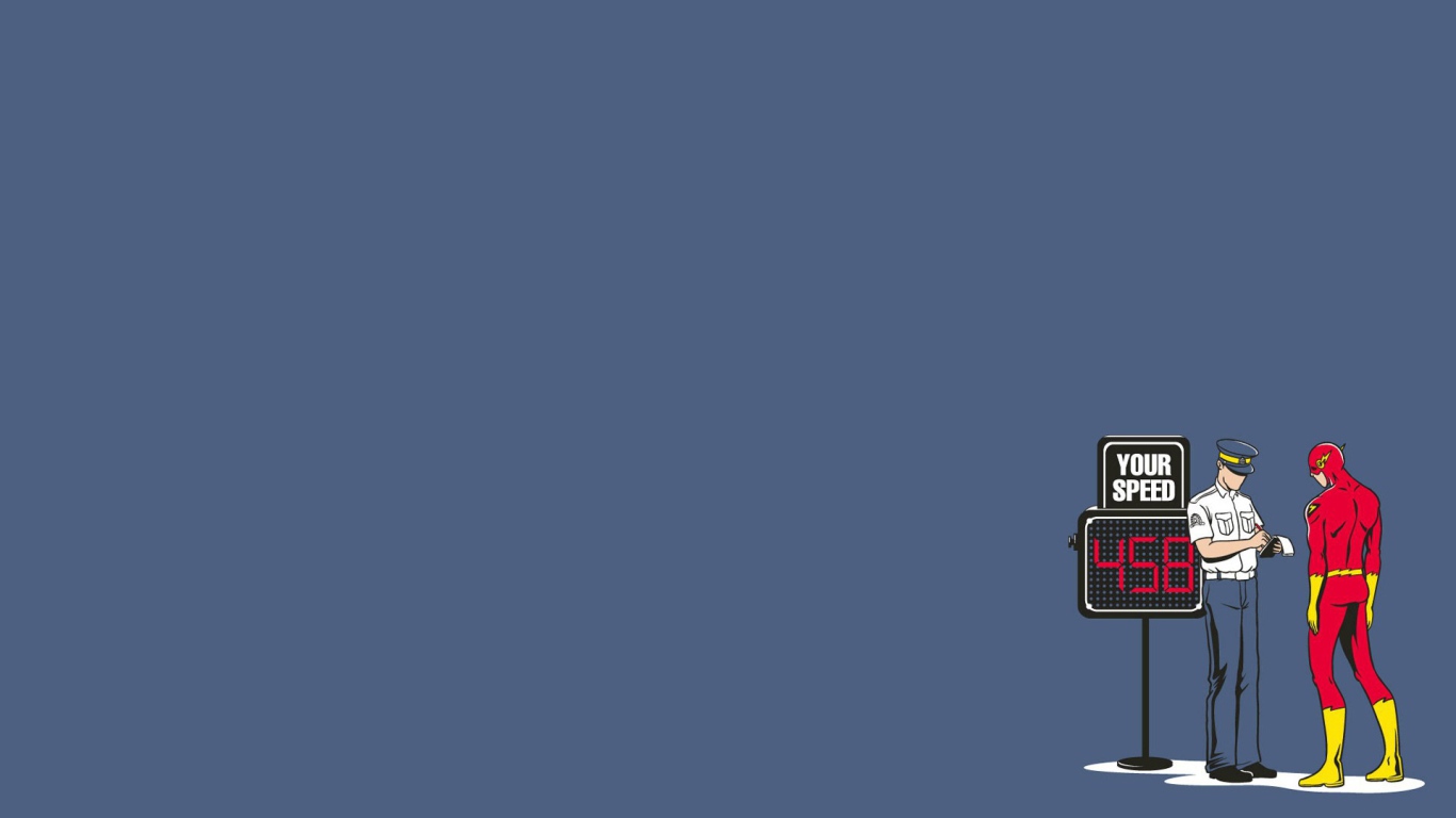 Флеш превысил скорость