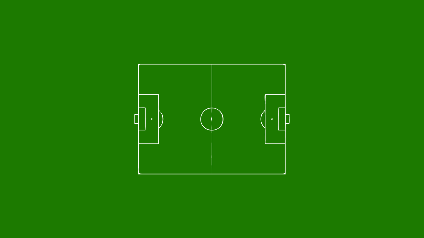 Футбольное поле, зеленый фон