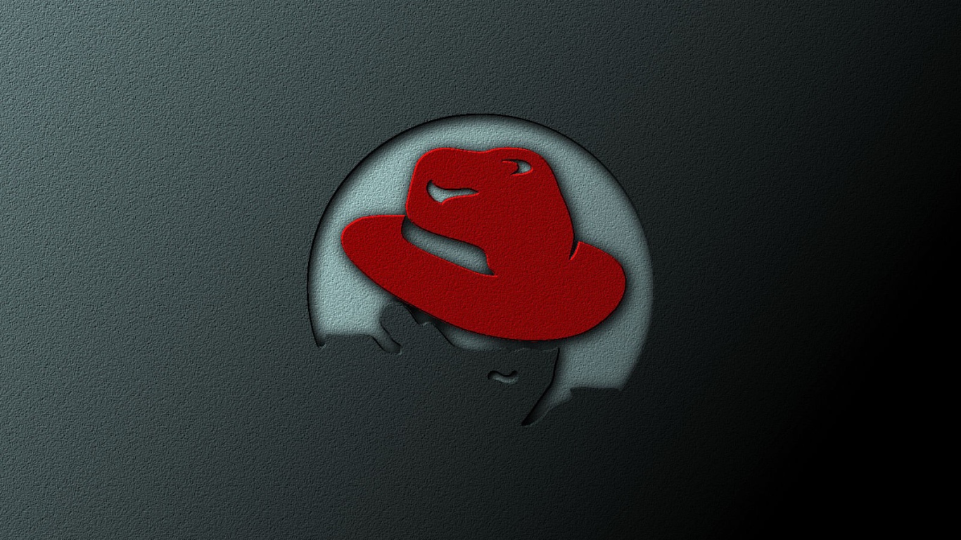 Серый фон ОС Red Hat