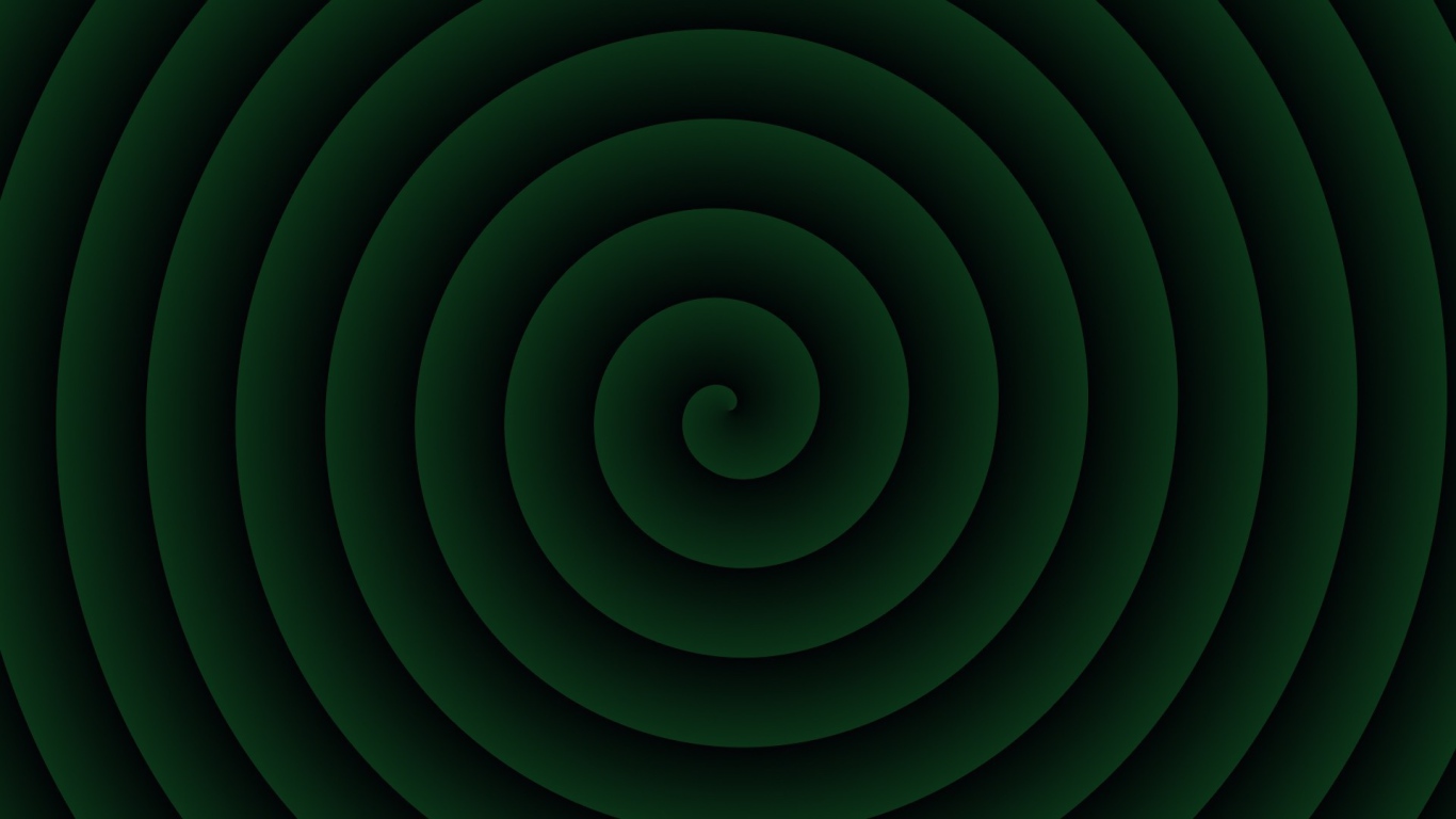 Зеленая спираль, фон