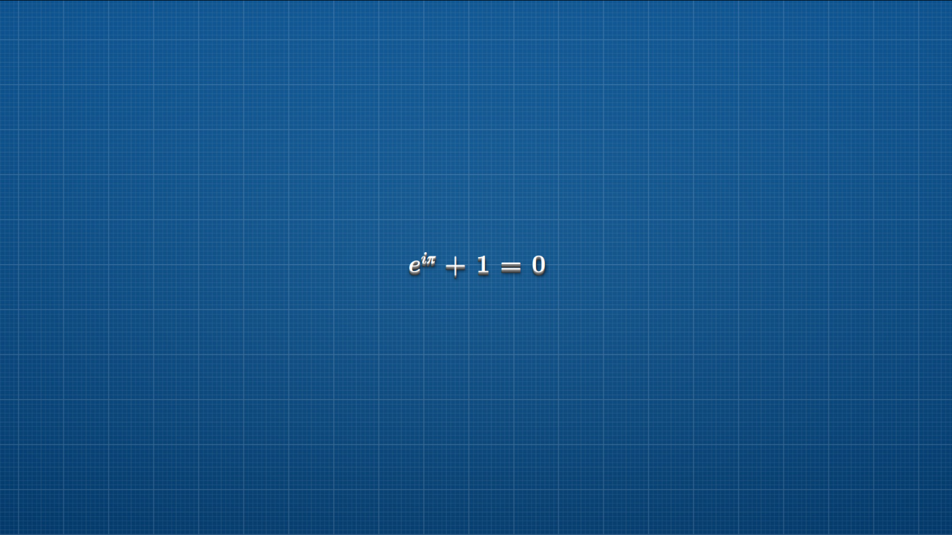 Математическая формула на клетчатом голубом фоне
