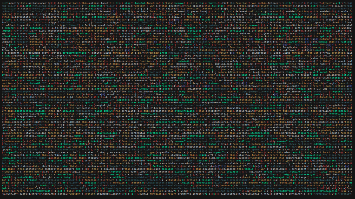 Код программы, фон