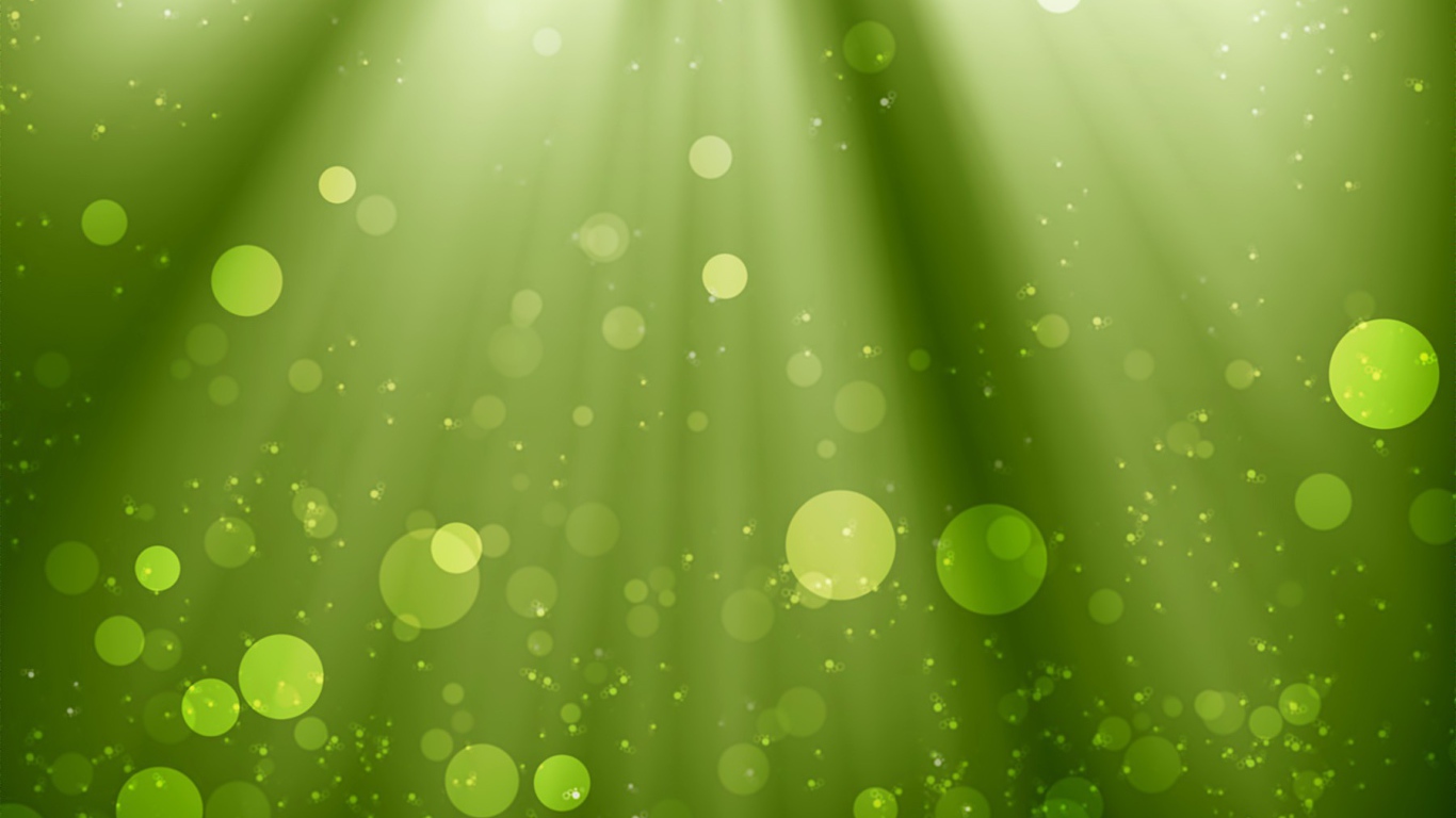 Лучи и блики в зеленой воде