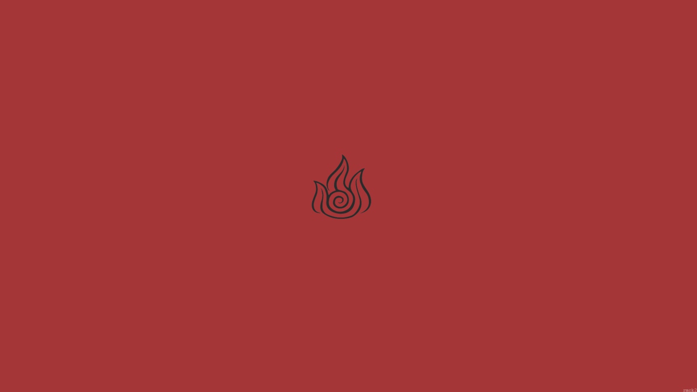 Символ огня, мультфильм Легенда об Аанге