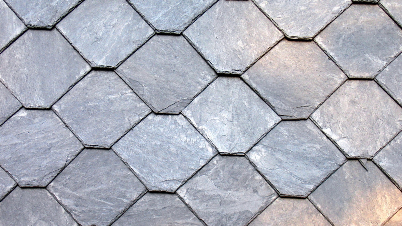 Черепица на крыше, фон