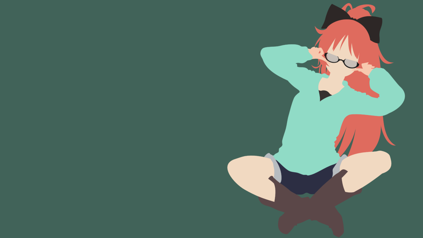 Векторное изображение аниме