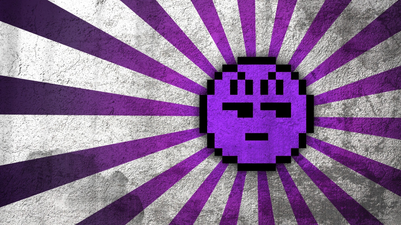 Фиолетовое солнце, фон