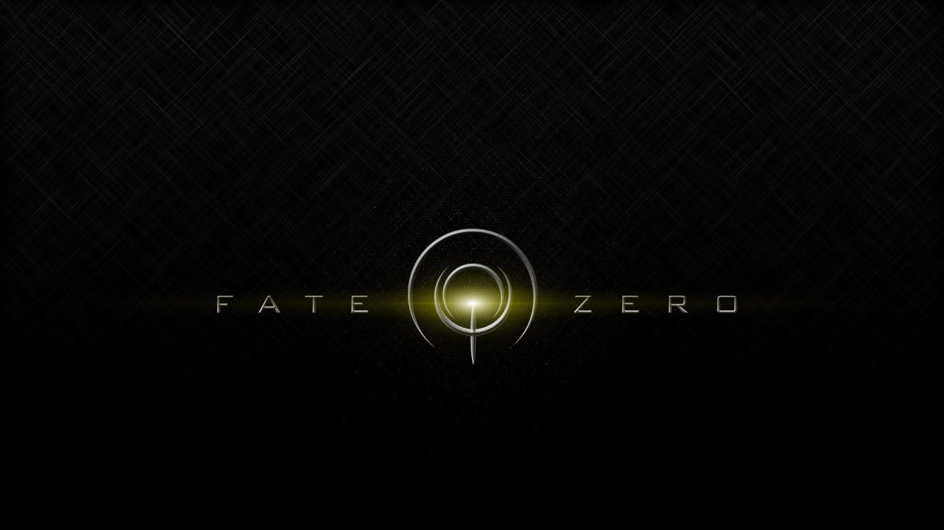 Желтые буквы, аниме Fate-Zero