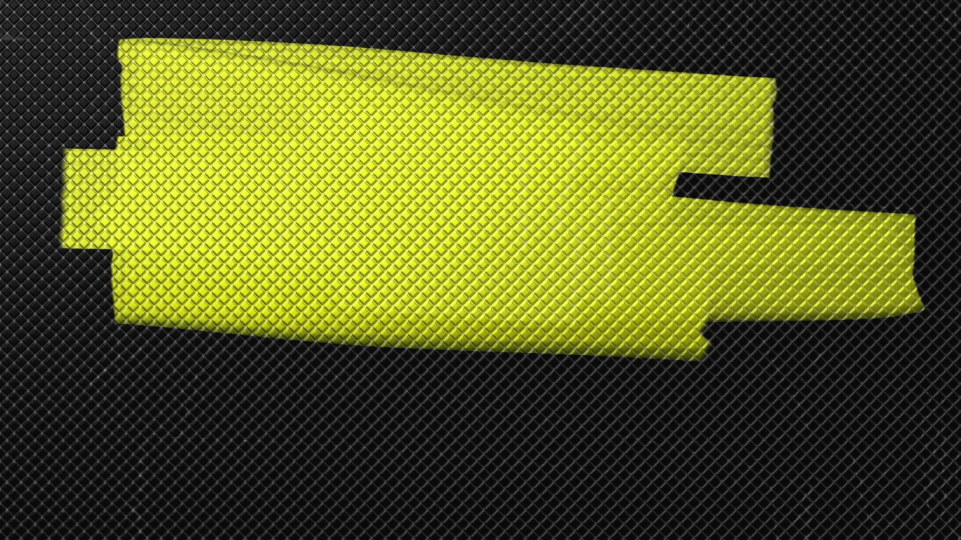 Желтая краска на сером фоне