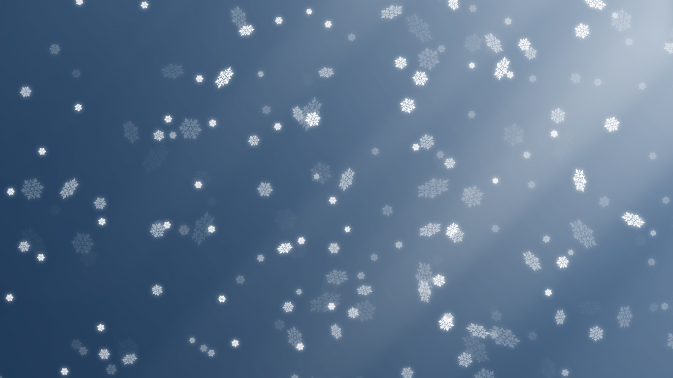 Снежинки на сером фоне