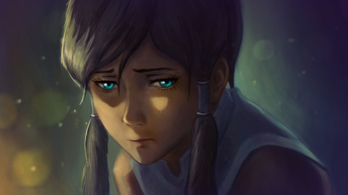 Девушка из мультфильма Легенда о Корре