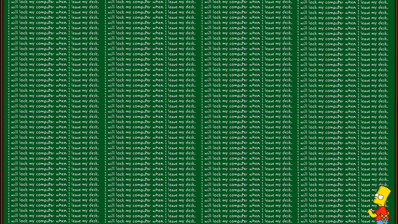 Симпсон возле очень большой школьной доски