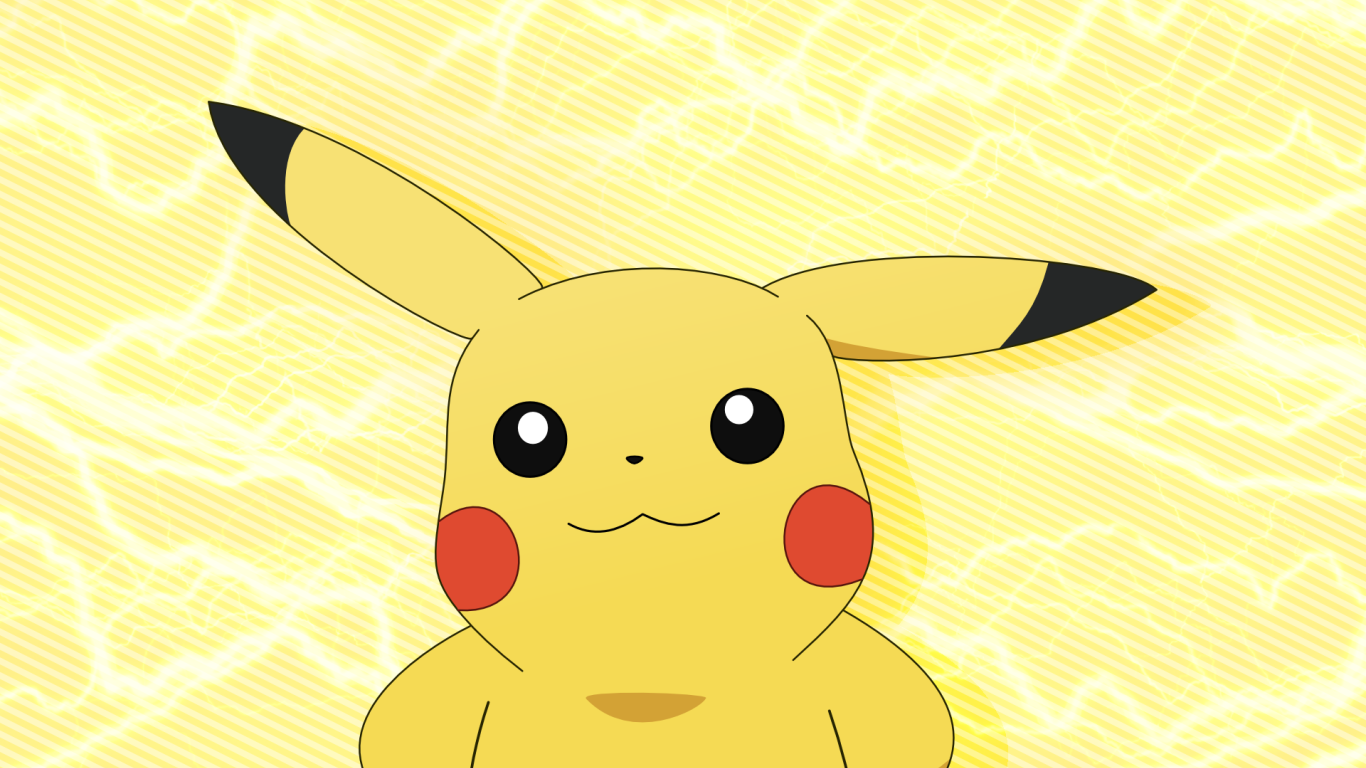 Желтый покемон Пикачу