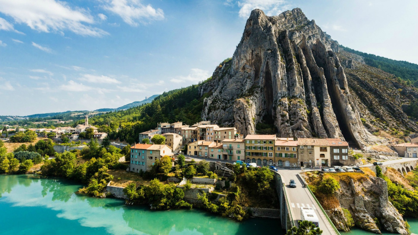 Город Систерон, Франция