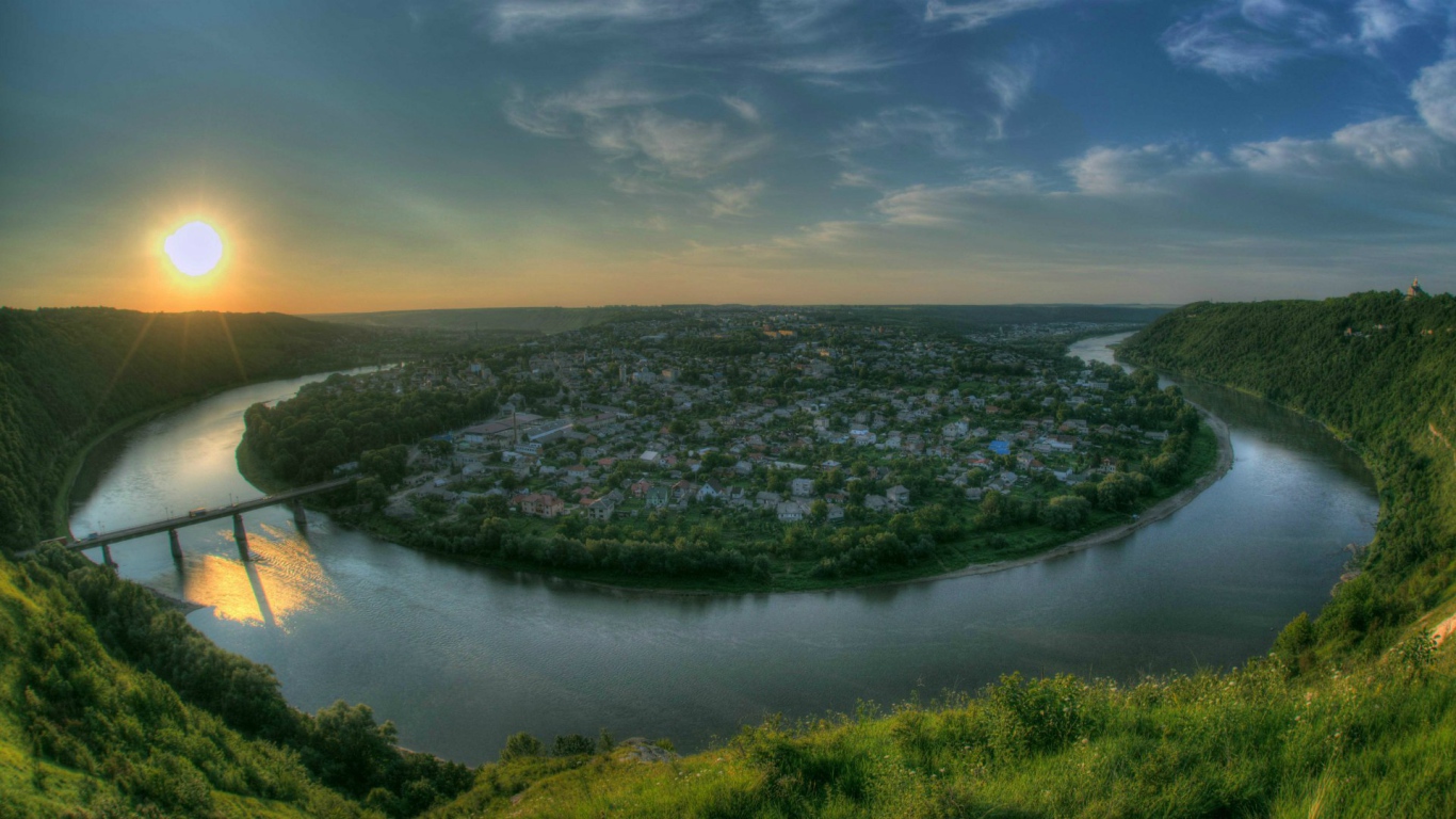 Город Залещики, Украина