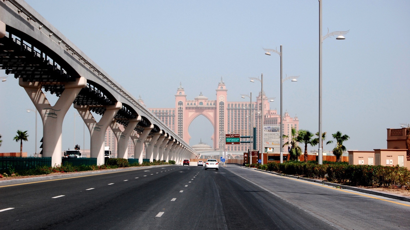 Шоссе в Дубаи