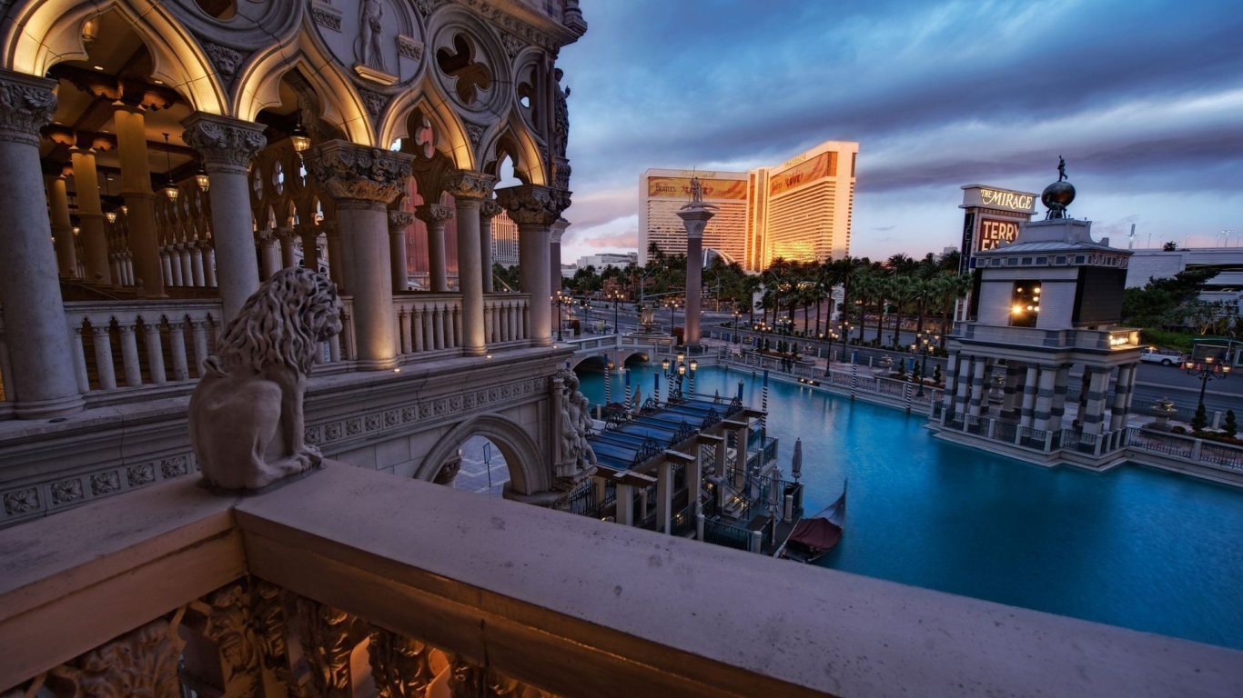 Маленькая Венеция в Лас-Вегасе